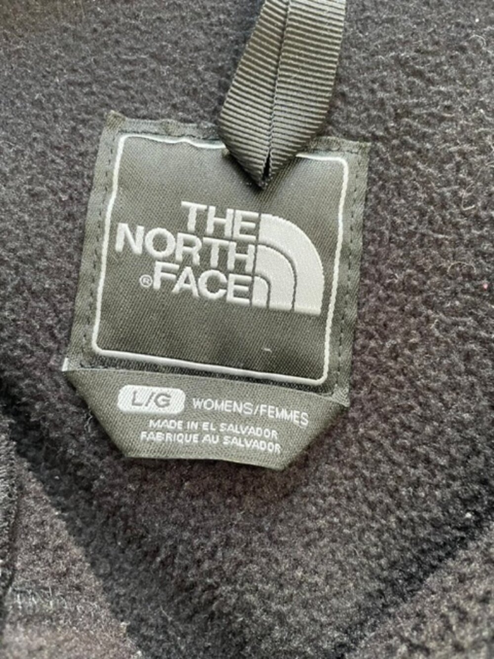 The North Face Women's Zipper Denali Fleece Jacket, Black, Size L - Picture 7 of 10